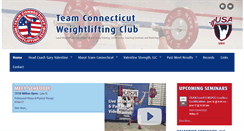 Desktop Screenshot of connecticutweightlifting.com